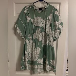 Worn once boutique size large floral dress
